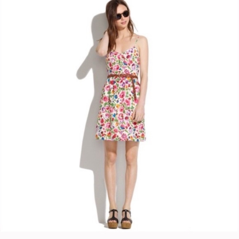 Madewell The Silk Cami mini dress